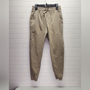 Lululemon ABC Skinny Fit Jogger Khaki Small EUC!